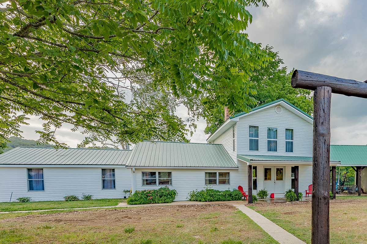 Mimosa Riverside Ranch on the Elk River in Noel, Missouri