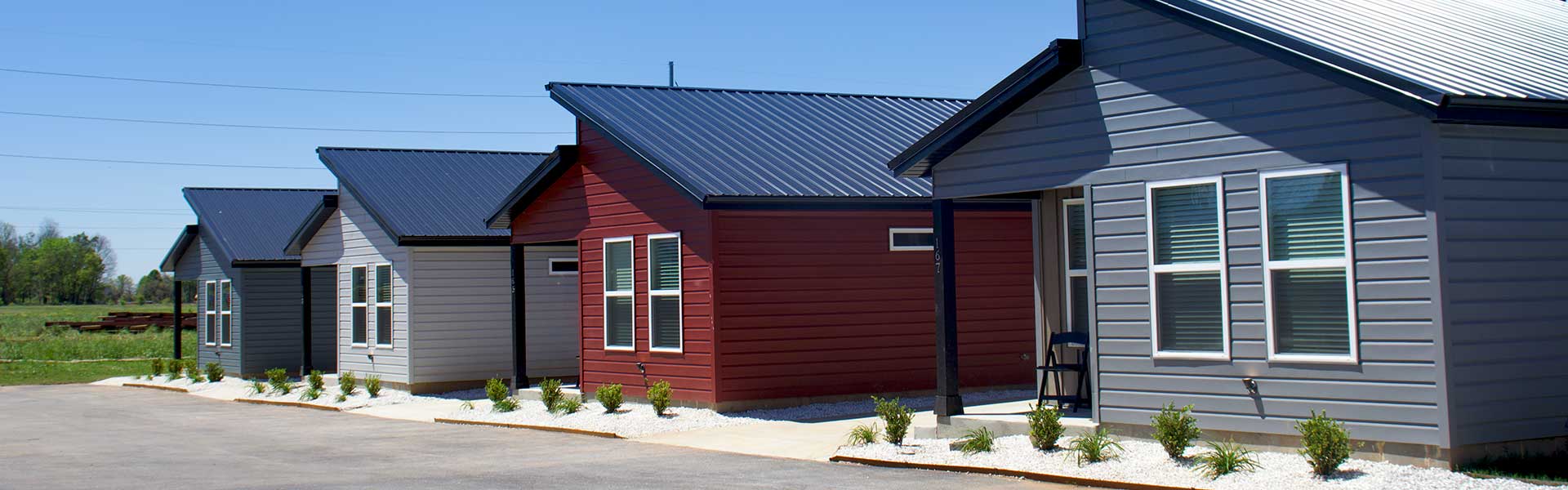 Copper Oaks, a modern, tiny home community located in Centerton, the heart of Northwest Arkansas.